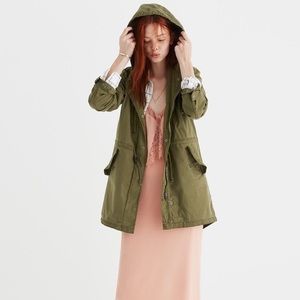 Madewell Olive Utility Jacket